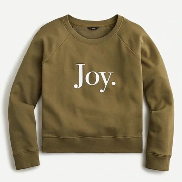 J. Crew "Joy" Sweatshirt in Original Cotton Terry - Picture 3 of 16